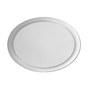 AIR MOVEMENT REACHER GRILLE ROUND WHITE 125MM VYNCO