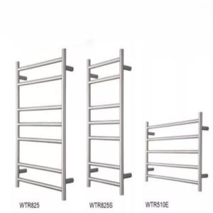 TOWEL RAIL DUAL WIR 230-240VAC S/S 825X600X122 RND TEMPO