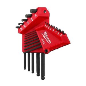 MILWAUKEE 13PC SAE L-STYLE WITH BALL END HEX KEY SET