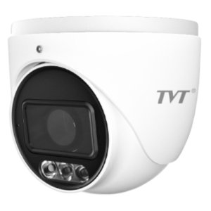 CAMERA CCTV 6MP FULL COLOUR TURRET 2.8MM IP67 WHITE TVT