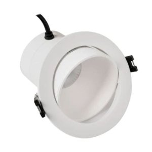 DOWNLIGHT LED 8W IP44 TRI DIM TILT WHITE