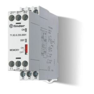 THERMISTOR TRIP SELECTABLE RESET TIME DPDT 230VAC