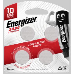 BATTERY LITHIUM 3V SPEC 2032 4PK