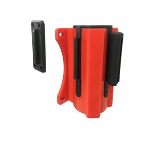 TAPE WALL MOUNTED RETRACTABLE BARRIER - 5M