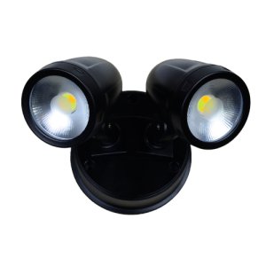 LED SPOTLIGHT 26W 3K 4K 5.7K BLACK PURE IP65 DBL INS