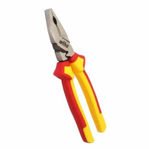 PLIER COMBINATION 1000V RED/YELLOW 220MM WIHA