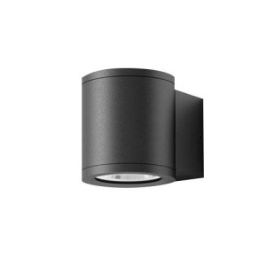 LED WALL LIGHT SINGLE 6.3W 30  IP65 NON-DIM BK 2700K