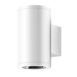 LED WALL LIGHT DOUBLE 11.1W 45&45  IP65 NON-DIM WT 3000K