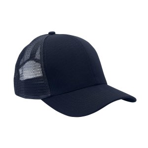 CAP RECYCLED BREATHABLE POLY TWILL WITH MESH NAVY