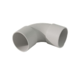 ELBOW SOLID ELECTRICAL GREY 25MM ICS