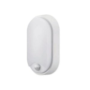 LED BULKHEAD PIR SENSOR OVAL BULKHEAD 14W TC IP65
