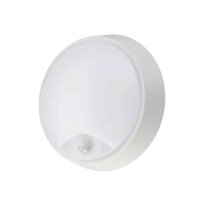 LED BULKHEAD PIR SENSOR ROUND BULKHEAD 14W TC IP65