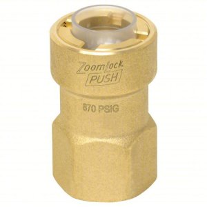 FITTINGS ZOOMLOCK PUSH 1/4 FLARE