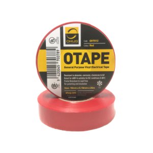 TAPE ELECTRICAL VINYL INSULATION RED 18MMX20M OTAPE
