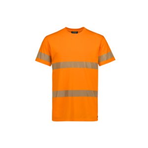 TEE MENS S/S SEGMENTED TAPED ORA 2XL SYZMIK