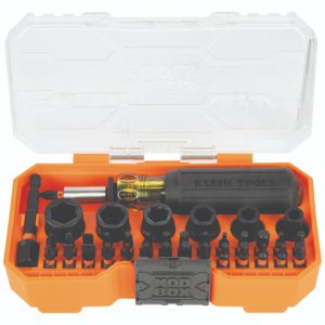 IMPACT S/DRIVER BIT & SOCKET SET KNECT PROFLEX 38PC KLEIN