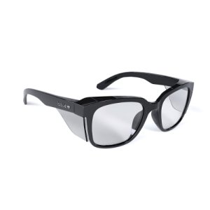 GLASSES SAFETY STKS 410 - CLEAR PLATINUM BLACK STKS
