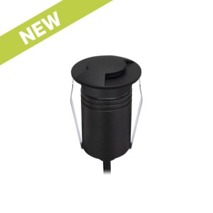 EXT RND 2-WAY RECESS 316 STS 2.5W 8-25V DC 27K IP67 BL