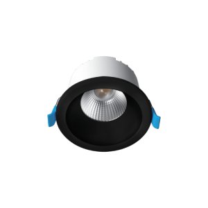 LED D/LIGHT 6/9W IP65 FRONT ONLY TC DIM BK FRAME & BK RFL