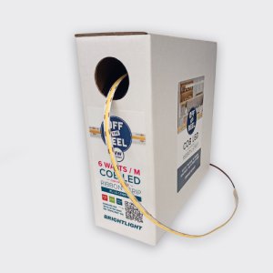 LED RIBBON COB 6W 24V 4000K OFF THE REEL PER MT