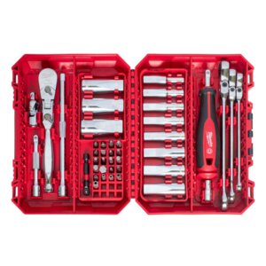 1/4INCH DRIVE 42PCE PREMIUM METRIC SOCKET & BIT SET