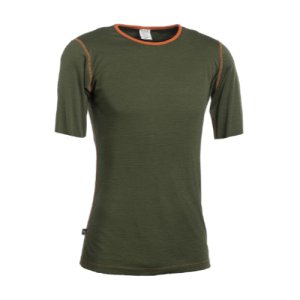 THERMAL 8CAL CREW NECK S/S GRN L ARCTECH