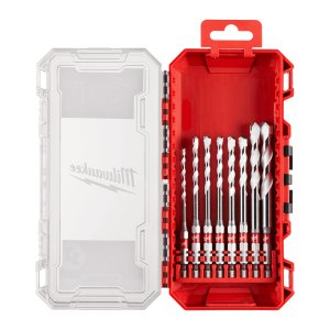 SHOCKWAVE MULTIPURP DRILL BIT 8PC SET