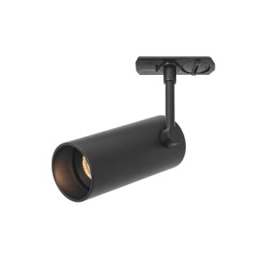 LED SINGLE CIRCUIT TRACK LIGHT 7W 3000K DIM BLACK