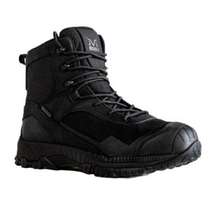 BOOT SAFETY LACE UP - RENEW HIGH BLK UK 10 (US 11) MUNKA