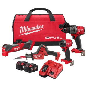 M18 FUEL 4 PIECE POWER PACK 4Q3