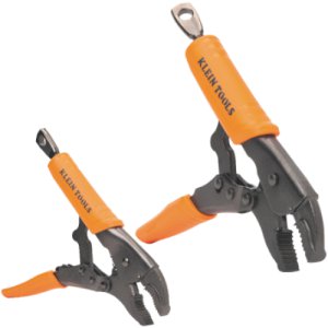 PLIER LOCKING CURVED JAW 2PC SET 7 + 10IN KLEIN