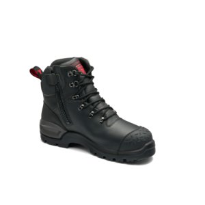 BOOT ZIP SIDE WATERPROOF BLK 9 JOHN BULL