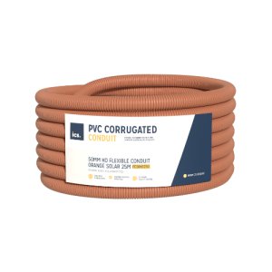 CONDUIT PVC FLEXIBLE HD 50MM ORA FROM 25M ICS