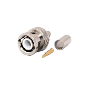 CRIMP BNC MALE CONNECTOR FOR LMR195/RG58