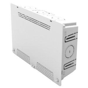 ENCLOSURE RECESSED PLASTIC WITH FLUSH SLIM VENT LID DYNAMIX