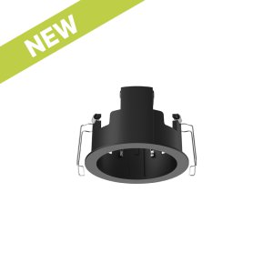 FRAME F80 RECESSED ROUND FRAME TO SUIT M80 MODULES BL