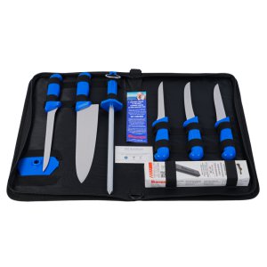 KNIFE TOOLS KNIFE SET BLUE STARRETT 8PCE