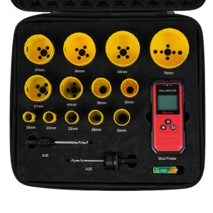 HOLE SAW TOOLS DCH BIMETAL HOLE SAW SET STARRETT 13PCE