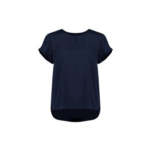 BLOUSE WOMENS EVELYN S/S NAVY 20 BIZ CORPORATES