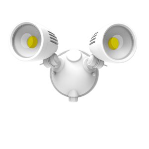 SECURITY LIGHT PIERLUX DOUBLE WHITE 24W 3/4/5.7K PIERLITE