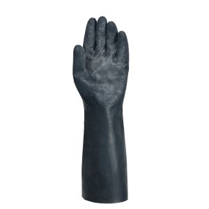 GLOVE CHEMICAL GAUNTLET ALPHATEC BLACK 8