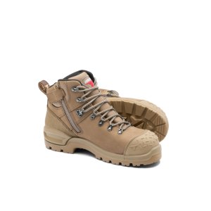 BOOT ZIP SIDE 5 HEIGHT KONIK STONE 10 JOHN BULL 4993