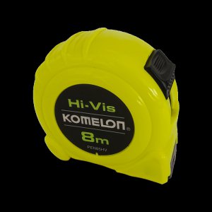 TAPE MEASURE POCKET HI-VIS 8M X 25MM KOMELON ECO