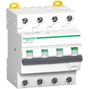 A9 IC60 RCBO 4P C 20A 30MA A 6000A SCHNEIDERELECTRIC