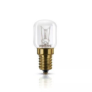 OVEN LAMP T25 25W E14 NON-DIM CLEAR 2PK 2.7K PHILIPS