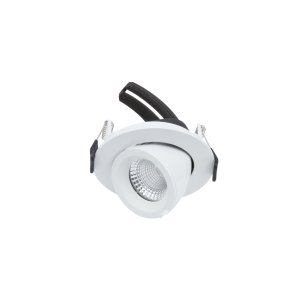 DOWNLIGHT 50 DEG 350MA 45 TILT 355 ROTATE 6W 3K WHITE NO DR