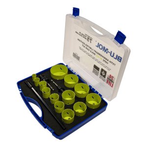 HOLE SAW KIT BI-METAL 20-83MM BLU-MOL 16 PCE
