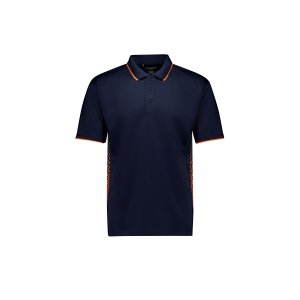 POLO MENS S/S SPARK NAVY/ORANGE 3XL SYZMIK