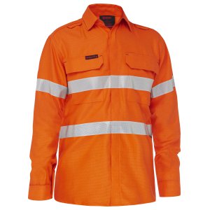 SHIRT FR MNS BW SHR APEX185 TAPE ORA M BISLEY