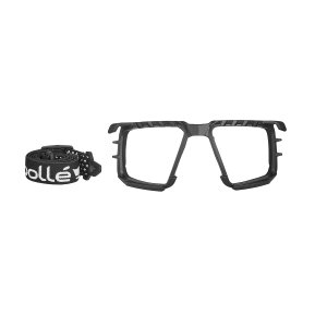 SAFETY GLASSES RUSH+ 2.0 XP KIT BLK GASKET WITH FOAM